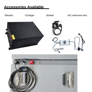 Paquete de Baterías de Iones de Litio LFP Personalizables de 12v 24v 36v 48v 60v 72v 84v 96v, 40ah 60ah 100ah 150ah 200ah 300ah 500ah - Product Image 4