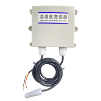 ZTWARE - Módulo Transmisor de Sensor de Temperatura y Humedad para Automatización Industrial, Comunicación RS485 Modbus-RTU, Alta Precisión, LED