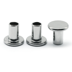 <span class=keywords><strong>Rivet</strong></span> semi-tubulaire en acier galvanisé en aluminium de taille personnalisée <span class=keywords><strong>pour</strong></span> casque, <span class=keywords><strong>couteau</strong></span>, tête plate, tête ronde - Product Image 6