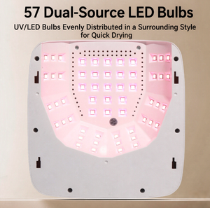 Lampe à ongles rechargeable à séchage rapide avec capteur de lumière rouge – Séchoir à ongles LED UV pour salon et usage domestique - Product Image 5