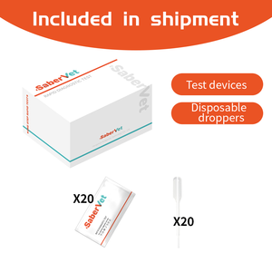 CE & ISO <span class=keywords><strong>Test</strong></span> de grossesse de vache Papier de détection précoce de bétail vétérinaire 20 pièces - Product Image 2