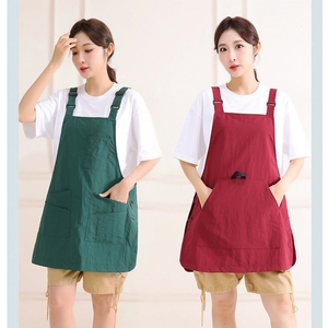 <span class=keywords><strong>2025</strong></span> New Biểu Tượng Tùy Chỉnh In Ấn Bông Vải Bib Không Tay Bền Có Thể Giặt Tạp Dề Cho Nam Giới Phụ Nữ Hộ Gia Đình Làm Việc Quần Áo - Product Image 3