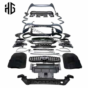 Kit de Carrocería para <span class=keywords><strong>Mercedes</strong></span> Benz GLS63 X167 2020-2024, Parachoques Delantero y Trasero, Rejilla, Faldones Laterales, Materiales PP - Product Image 1