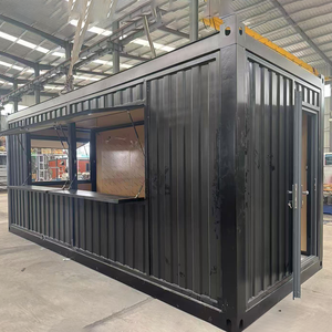 Maison conteneur créative avec <span class=keywords><strong>terrasse</strong></span> sur le toit |   Habitat modulaire moderne en conteneurs - Product Image 5