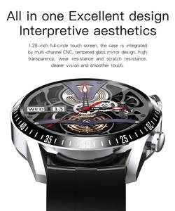 IP67 impermeabile Reloj Pulsera lunga durata della batteria rotonda chiamata Smart watch con chiamata blu-tooth PK L13 W26 <span class=keywords><strong>serie</strong></span> IWO 6 - Product Image 5