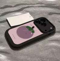 Coque de téléphone en silicone motif mangoustan, antichoc intégrale, résistante aux rayures, motif dessin animé, pour iPhone 17/16/15/14/13