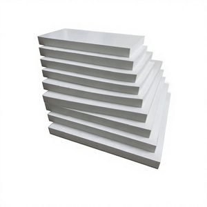 White PVC Foam Board <b>Sheets</b> Smooth Surface 12mm Thickness Lightweight Eco-friendly Panels Cutting for Advertising Model Making - Product Image 1