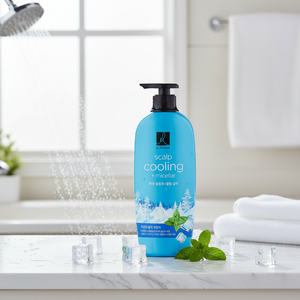 Elastin Scalp Deep Cleansing + Cooling 680ml <b>Shampoo</b> for All Hair Types - Product Image 3