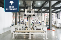 Celda de Producción de Anidación Totalmente Automatizada 1328 ATC CNC, Robot de 4 Ejes con Carga Automática y Etiquetado, Configuración de Una a Dos Líneas