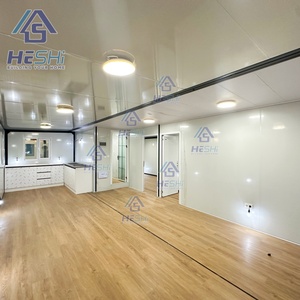 Steel Structure 40Ft 20Ft Prefab Expandable Container House 1 2 3 4 5 Bedroom Modern Kitchen Mobile Home Cabin - Product Image 6
