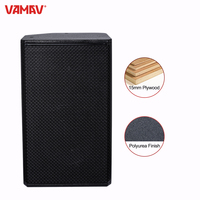 VAMAV Bocinas NOVA LX108 Haut-parleur gamme complète 8 pouces 400W RMS Système de haut-parleurs professionnel de scène en bois actif Bluetooth Portable