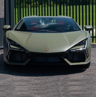 Ventes aux enchères de voitures de luxe Lamborghini-Revuelto Cabriolet 2025 d'occasion, transmission intégrale, hybride rechargeable, faible kilométrage, certifiées d'occasion