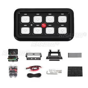 Conjunto de Interruptor de Control de Luces para Jeep Wrangler UTV RV, Modificación de Automóviles, Interruptor de Panel de 6 y 8 Vías - Product Image 5