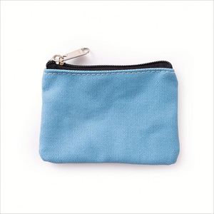 Plain Cotton Canvas Travel Cosmetic Bag With Custom Logo Design Cosmetics <b>Mini</b> Makeup <b>Pouch</b> for Women - Product Image 6