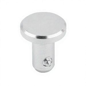 K0772 หมุดล็อคแบบหัวแบน, ระบบล็อคแบบแกน W, D1=10 L=12, เหล็กกล้า - Product Image 1