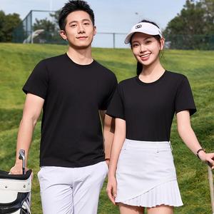 T-shirt décontracté en tricot antibactérien 95% coton 5% élasthanne avec logo personnalisé imprimé pour hommes - Product Image 2