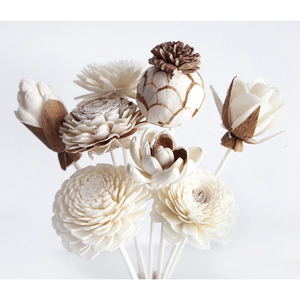 Sola-flores de madera a granel bunga, difusor decorativo <span class=keywords><strong>Artificial</strong></span>, <span class=keywords><strong>flor</strong></span> de madera Sola, <span class=keywords><strong>flor</strong></span> decorativa hecha a mano para hogar y hotel - Product Image 3
