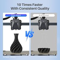 Filament ELEGOO Rapid PLA Plus en gros, 1,75 mm, 1 kg, compatible multi-marques, filament d'imprimante 3D PLA pour impression haute vitesse