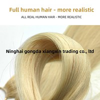 Extensions de cheveux en plumes de troisième génération, couleur à 9 tons, sans casse, invisibles, tressées, peuvent être permanentées et teintes