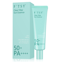 Essence solaire hydratante naturelle et biologique à l'extrait de céramide, protection anti-UVA/UVB SPF 50, vente en gros