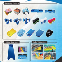 Planche de natation en mousse EVA personnalisée pour adultes et enfants, bouée flottante, pagaies à main pour la piscine, planches de natation durables