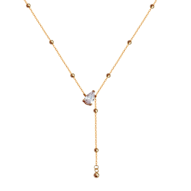 Collana a goccia in stile francese