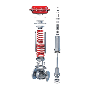 NPT1/4 <span class=keywords><strong>WCC</strong></span> 150LB PRV减压阀膜片弹簧加载调节气体和碳氢化合物平衡 - Product Image 2