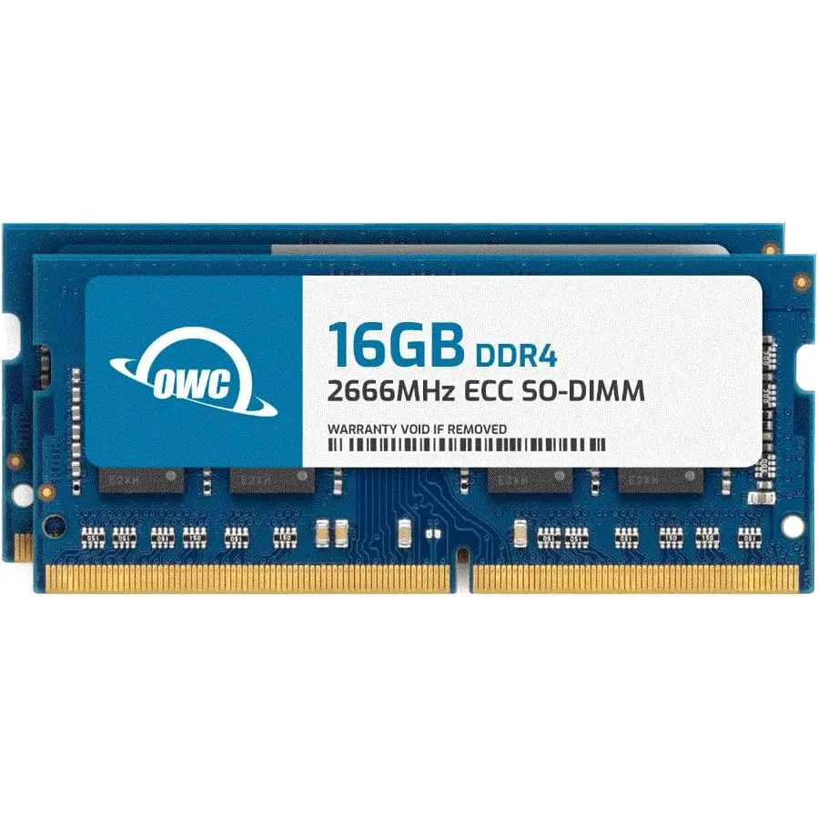 OWC 32GB (2x16gb) DDR4 RAM Tương thích với Synology dickstation ds723 + và ds923 + NAS hệ thống 2666MHz ECC SODIMM Bộ nhớ nâng cấp