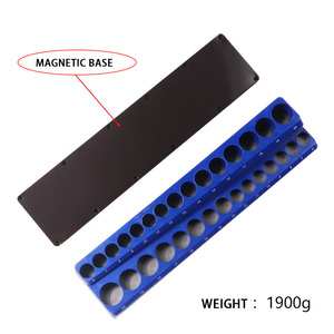 رف تخزين مغناطيسي للأدوات، صندوق تخزين مغناطيسي للأدوات، صندوق أدوات متري وإنجليزي - Product Image 4