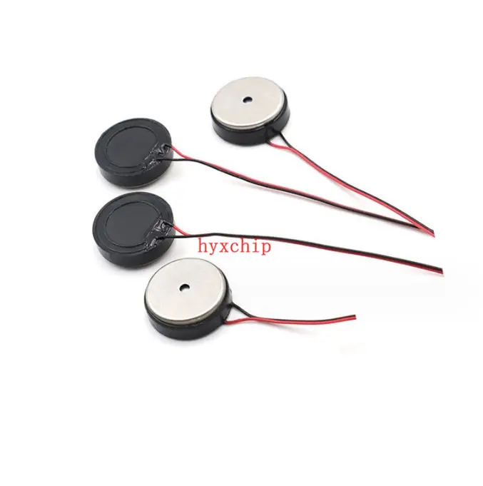 8 Ohm 1W 16MM conducción ósea instrumento de belleza altavoz con cable instrumento de masaje Bluetooth auricular piruleta vibración