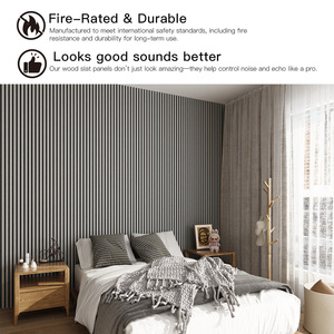 Cloison acoustique ignifuge à 3 panneaux 60cmx60cm Design moderne pour hôtel hôpital Haute isolation phonique Caractéristiques écologiques - Product Image 3