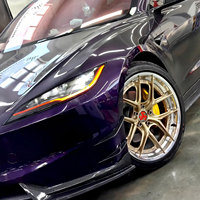 Ensemble de jantes forgées SJ 16-22 pouces, 2 pièces, 5x112 5x120, compatibles avec VW Golf GTI Audi TT RS7 Nissan GTR Mitsubishi Benz