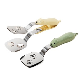 Pinza para freír con forma de oso Junzo, pinza para alimentos con aislamiento térmico de acero inoxidable para cocinar mariscos - Product Image 2