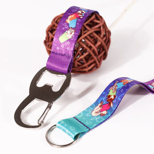 حبل تعليق قصير مخصص بشعار مطبوع مع فتاحة زجاجات للبالغين - Product Image 3