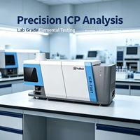 Espectrómetro de Emisión Atómica por Plasma de Acoplamiento Inductivo de Alta Precisión para Laboratorio