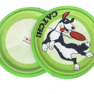 Disco Volante per Cani Personalizzabile con Logo, Ecologico, Giocattolo Interattivo Leggero e Galleggiante per Cani - Product Image 4