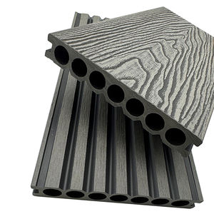 Tarima de WPC Impermeable y Antideslizante con Relieve 3D de Grano de Madera de Teca, Sistema de Clic Cuadrado, Suelo Compuesto de Madera y Plástico para Exteriores, para Europa - Product Image 5