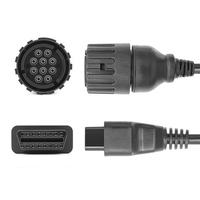 Cable Conector de Diagnóstico OBD 2 Obd2 Hembra a 10 Pines para Motocicletas BMW, Lector de Códigos con 1 Año de Garantía