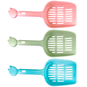 Thick Candy Color <b>Cat</b> Litter Scoop, Hollow Plastic <b>Cat</b> Litter Shovel for Litter <b>Box</b> Cleaning, Pet <b>Cat</b> Litter Supplies - Product Image 1