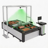 Machine de découpe CNC à prix d'usine pour cuir, chaussures, bottes, sacs à main, sacs de voyage, vestes, canapés, sièges de voiture, avec couteau oscillant et certification ISO