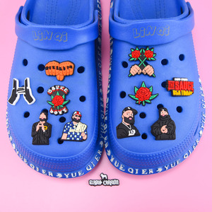 Dijes de PVC para Zapatos de Goma con Diseño de Payaso Personalizado al por Mayor, Dijes de Goma con Logotipo de Dibujos Animados para Decoración, Accesorios, Dijes de Joker para Zapatos - Product Image 3