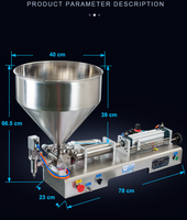 Machine de mise en conserve de sauces liquides très vendue, machine de mise en conserve de beurre de cacahuète et de ketchup en bouteille