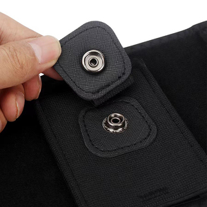 Ultimo Modello di Marsupio Tattico Invisibile Portatile da Uomo, Borsa a Doppio Scomparto Nera Personalizzata - Product Image 4