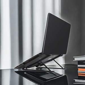 Support pour ordinateur portable en vente chaude, support ergonomique pour ordinateur portable, support pour ordinateur portable pliable en aluminium réglable - Product Image 4