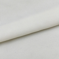 Tissu en maille côtelée torsadée en viscose, nylon et élasthanne 72/24/4, 260 GSM, 155 cm, pour pulls texturés et vêtements ajustés