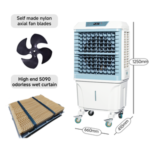 Máy làm mát không khí công nghiệp di động 6000CMH, khuyến mãi tốt nhất, sản xuất bởi nhà máy chuyên nghiệp, dùng cho văn phòng và khách sạn - Product Image 4