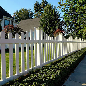 Pannelli per Recinzione in PVC Bianco - Steccato per Esterni per Cortile, Giardino e <span class=keywords><strong>Patio</strong></span> - Product Image 4