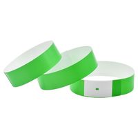 Bracelets en papier synthétique YUPO imperméables et économiques, 19x250mm, lot de 500 pour promotions événementielles, bracelet trèfle