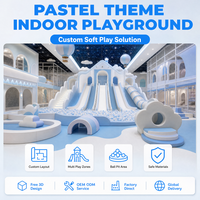 Aire de jeux intérieure commerciale, labyrinthe, espace neigeux avec aménagement multi-zones et configuration modulaire pour les exploitants de centres de divertissement familial (FEC)