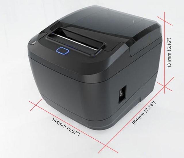 MS-P310 3 Inch Direct Thermal Label Printer 203DPI Barcode Sticker Receipt Printing Machine